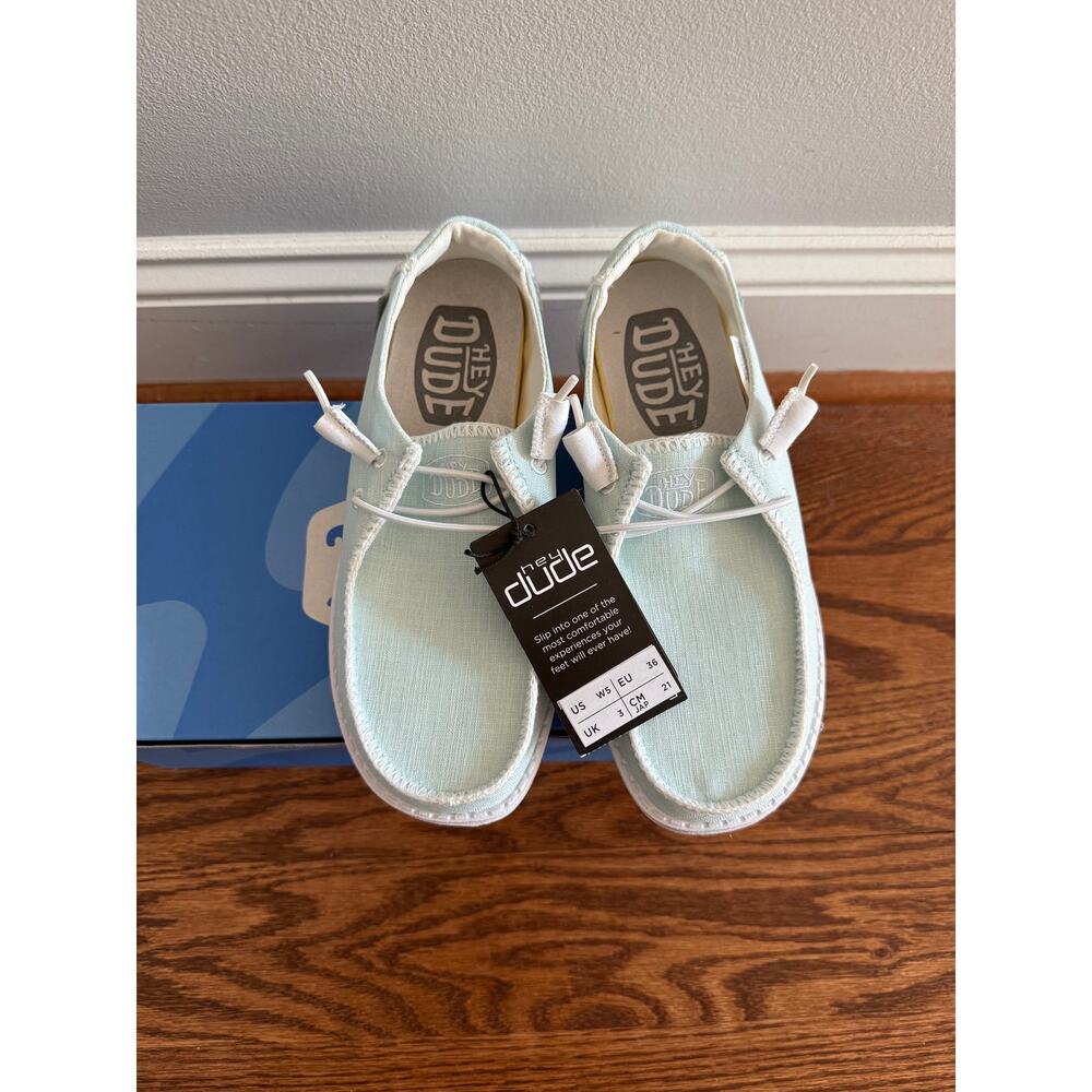 NEW! Hey Dude Wendy Boho Stitch Canvas Shoes